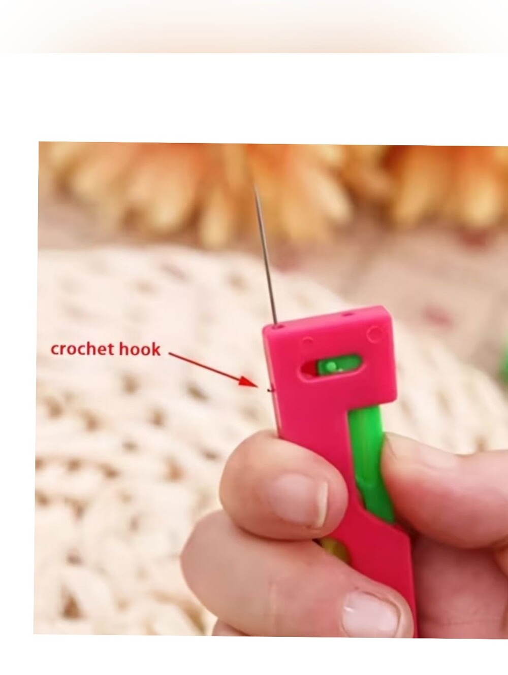 Handy Quick Needle Threaders w/ Easy to Hold Ergonomic Design (2) NWOT